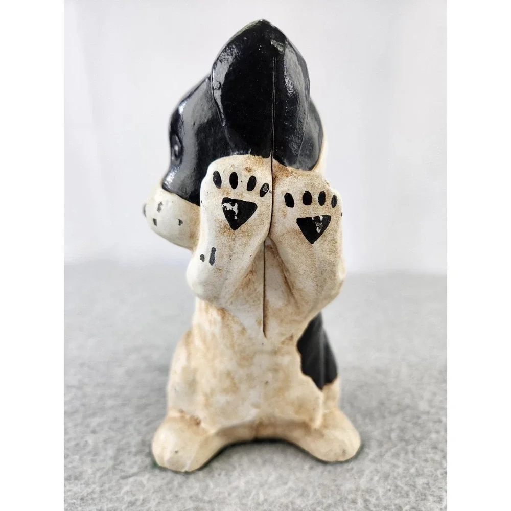 Vintage Cast Iron‎ MCF Midwest Of Cannon Falls Puppy Dog Door Stop RARE Terrier